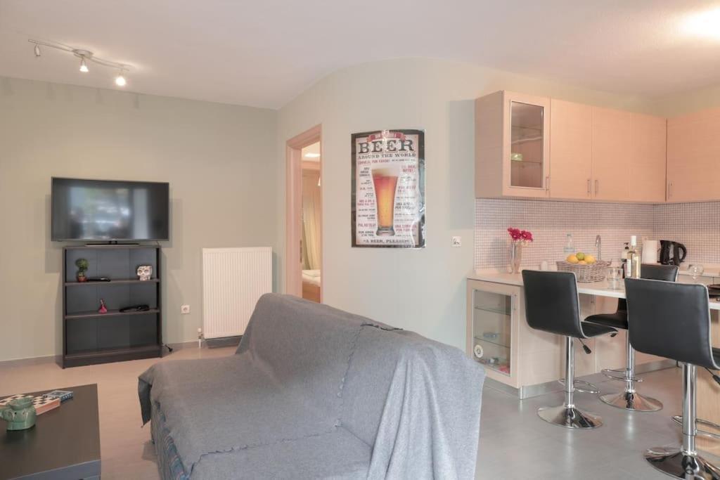 Apartmán 5 Min From Papageorgiou Free Indoor Parking Soluň Exteriér fotografie